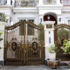 Cổng nhôm đúc mẫu 005