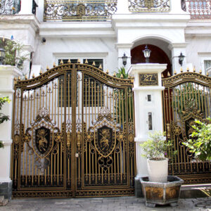 Cổng nhôm đúc mẫu 005