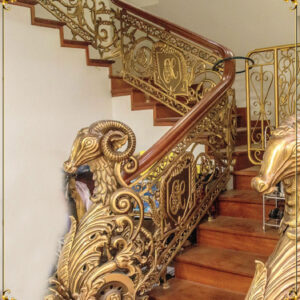 Cầu thang nhôm đúc VCT01