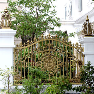 hàng rào nhôm đúc