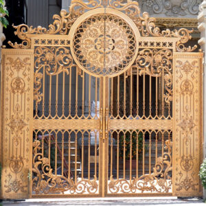 Cổng nhôm đúc VietRa