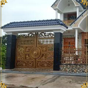 Công trình cổng nhôm đúc An Giang