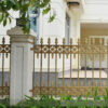 Hàng rào nhôm đúc hoa 4 cánh