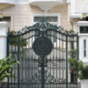 Cổng nhôm đúc mẫu 24