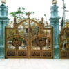 Cổng nhôm đúc nhà thờ