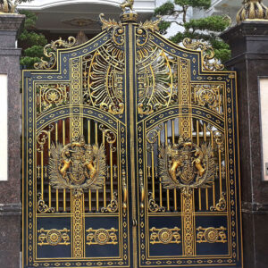 Công trình nhôm đúc biệt thự Bình Tân HCM