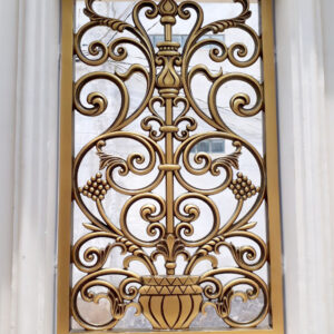 Công trình nhôm đúc thực tế tại Thuận An Bình Dương