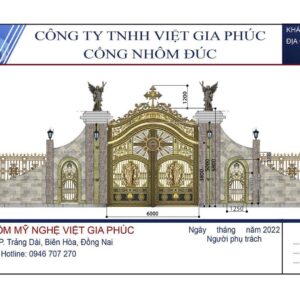 Công trình nhôm đúc Giáo Xứ Thánh Giuse - Long An