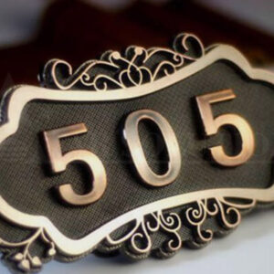 biển số nhà nhôm đúc