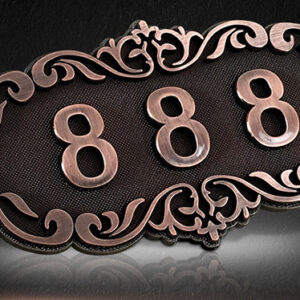 biển số nhà nhôm đúc