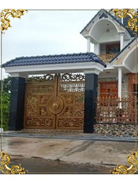 Công trình cổng nhôm đúc An Giang