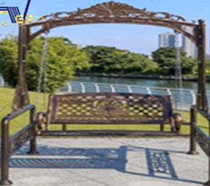 bàn ghế nhôm đúc, xích đu nhôm đúc